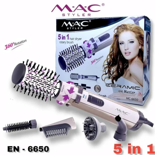 Firlanabilən Daraqlı Fen MAC Styler MC-6650 - Görsel 2