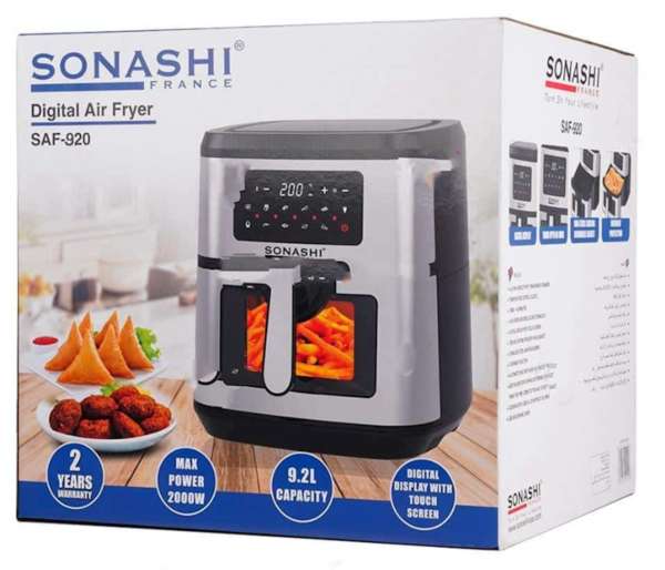 Air Fryer Sonashi SAF-920 - Görsel 3