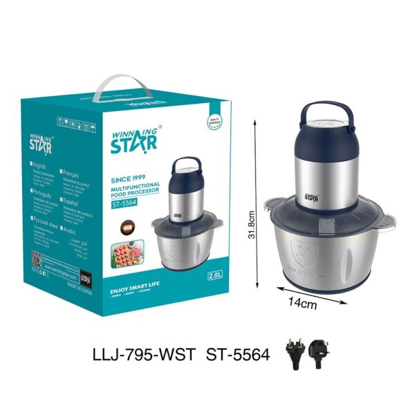 Doğrayıcı Winning Star ST-5564 - Görsel 2
